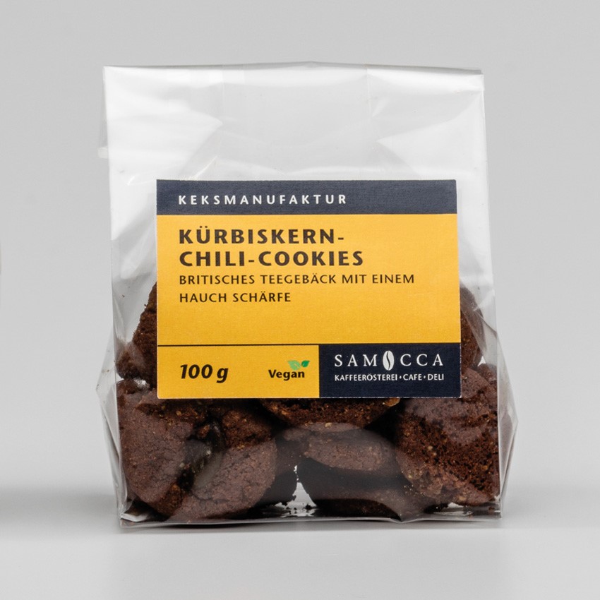 Kürbiskern-Chili-Cookies für Hotels und Gastronomie
